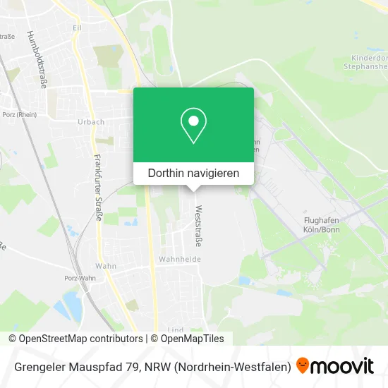 Grengeler Mauspfad 79 Karte