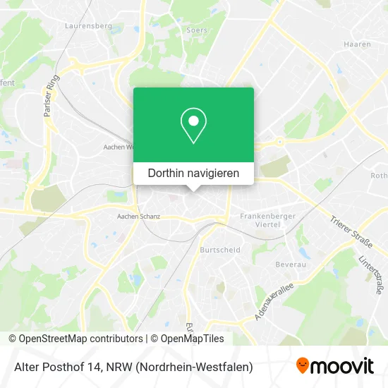 Alter Posthof 14 Karte