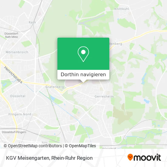 KGV Meisengarten Karte