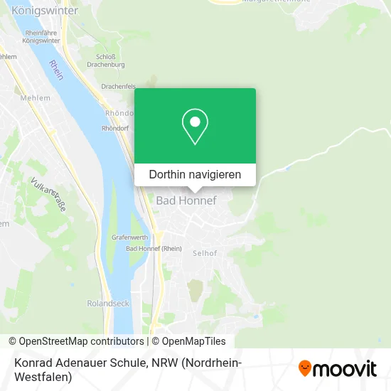 Konrad Adenauer Schule Karte