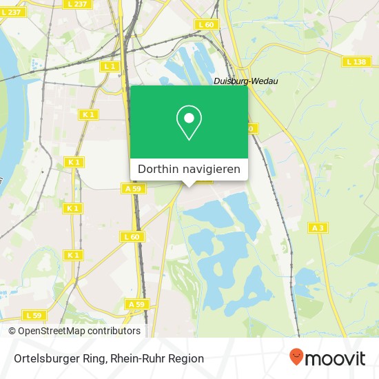 Ortelsburger Ring Karte