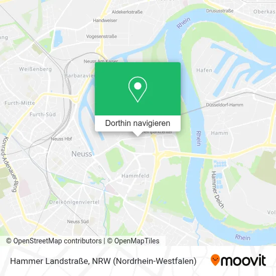 Hammer Landstraße Karte