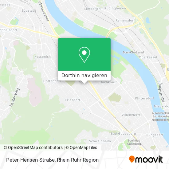 Peter-Hensen-Straße Karte