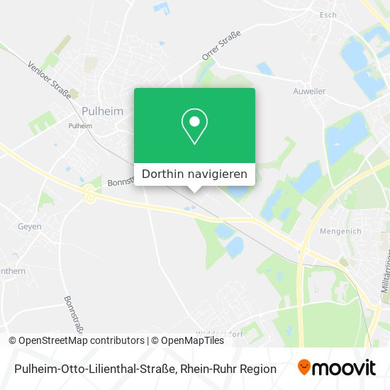 Pulheim-Otto-Lilienthal-Straße Karte