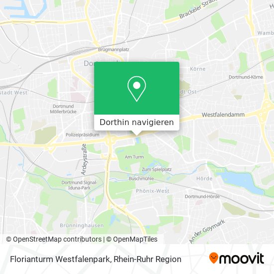 Florianturm Westfalenpark Karte