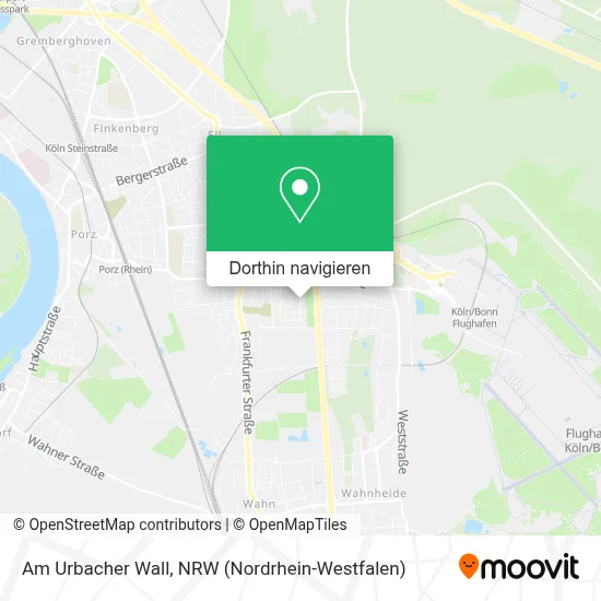 Am Urbacher Wall Karte