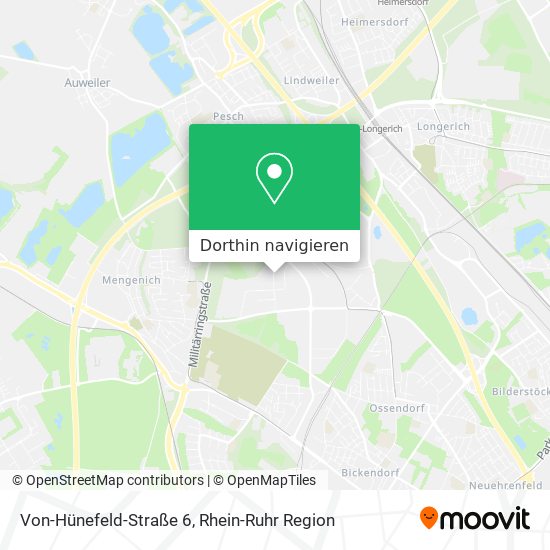 Von-Hünefeld-Straße 6 Karte
