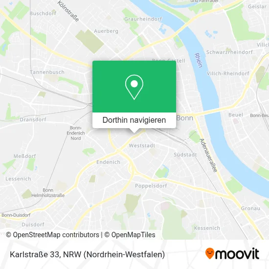 Karlstraße 33 Karte