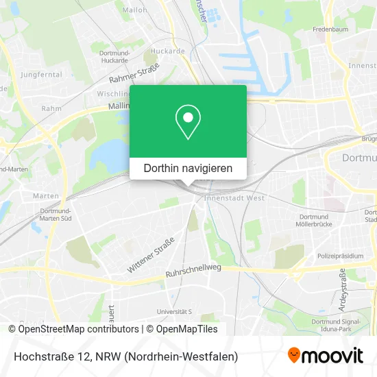 Hochstraße 12 Karte