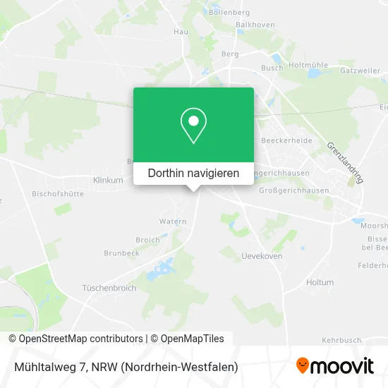 Mühltalweg 7 Karte