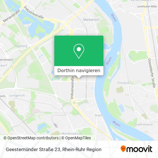 Geestemünder Straße 23 Karte
