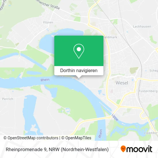 Rheinpromenade 9 Karte