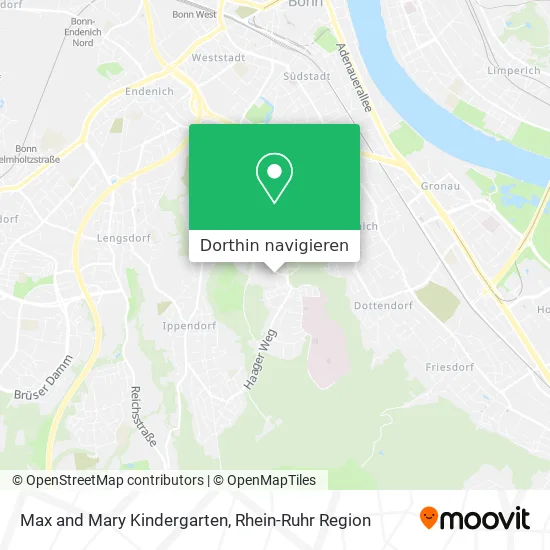 Max and Mary Kindergarten Karte