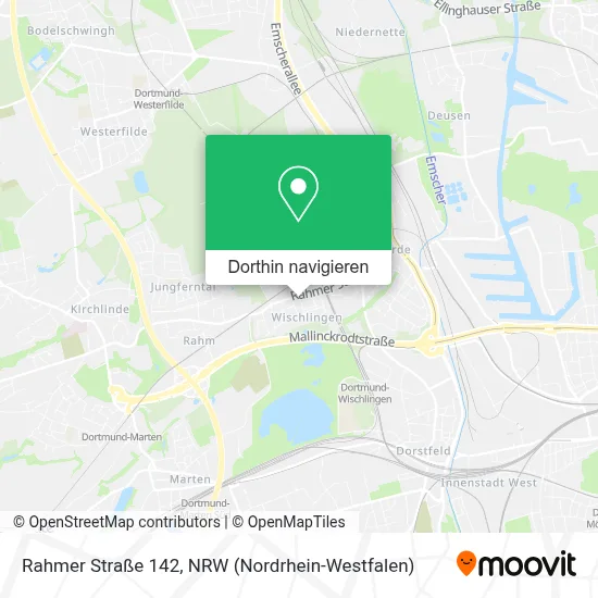 Rahmer Straße 142 Karte