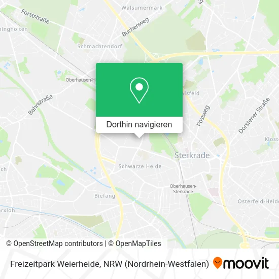 Freizeitpark Weierheide Karte