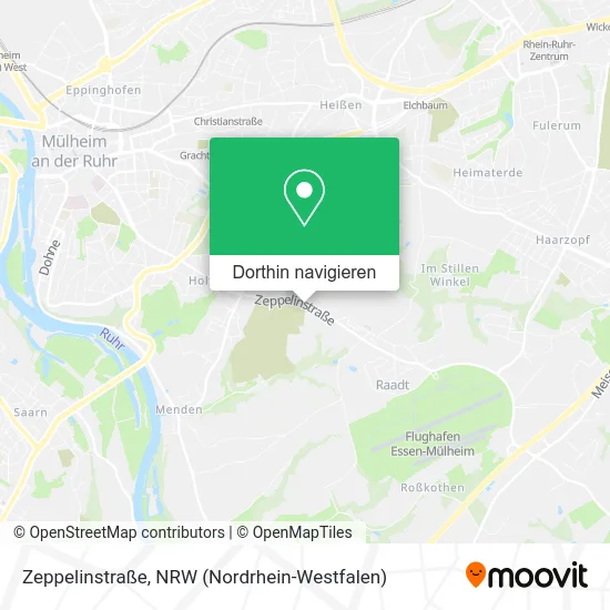 Zeppelinstraße Karte