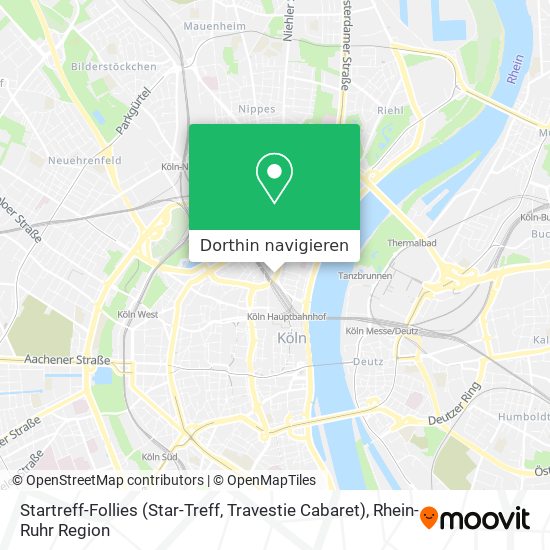 Startreff-Follies (Star-Treff, Travestie Cabaret) Karte