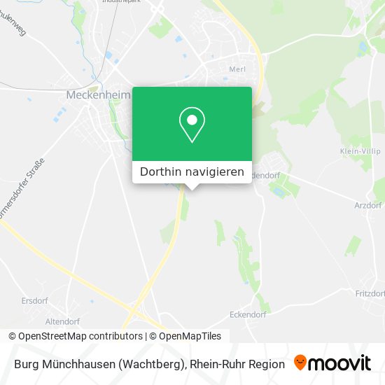 Burg Münchhausen (Wachtberg) Karte