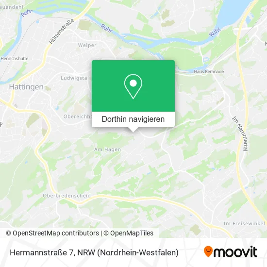 Hermannstraße 7 Karte