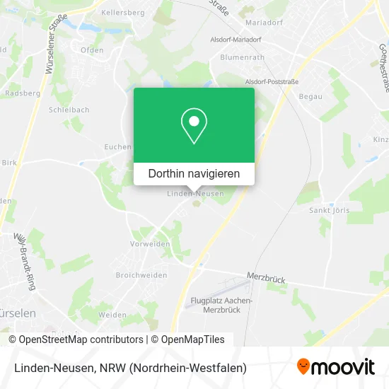 Linden-Neusen Karte