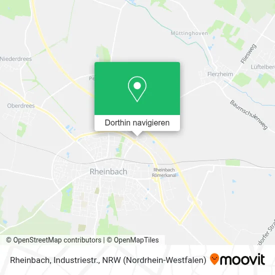 Rheinbach, Industriestr. Karte