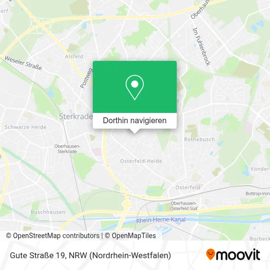 Gute Straße 19 Karte