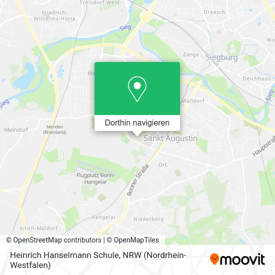 Heinrich Hanselmann Schule Karte