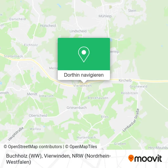 Buchholz (WW), Vierwinden Karte