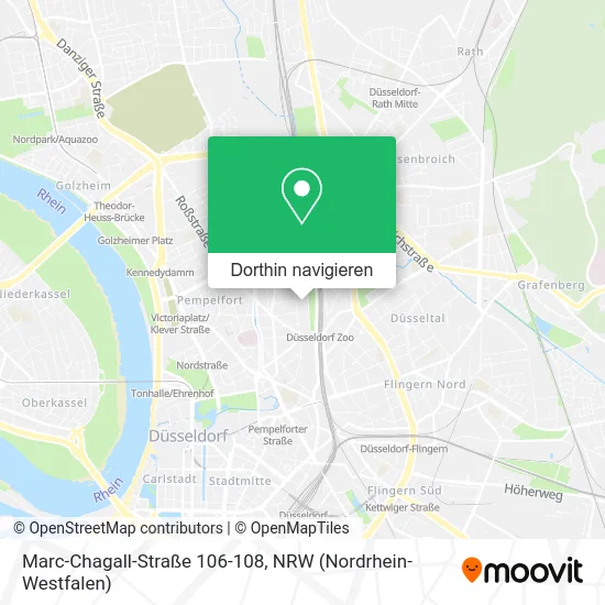 Marc-Chagall-Straße 106-108 Karte