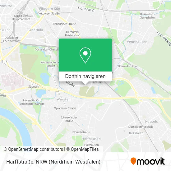 Harffstraße Karte