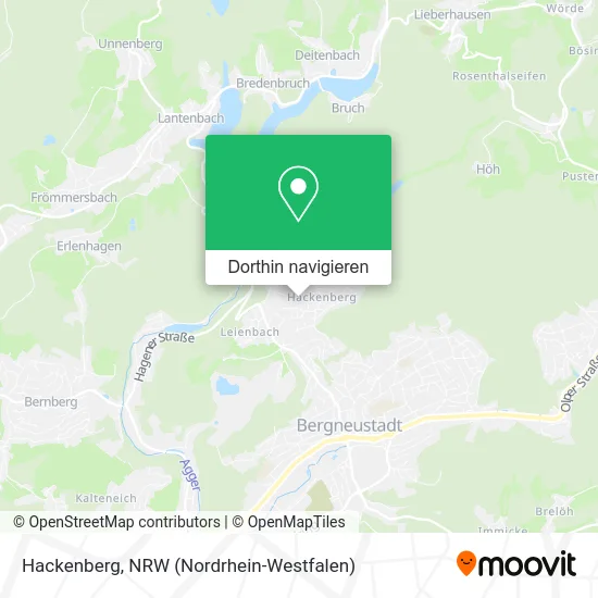 Hackenberg Karte