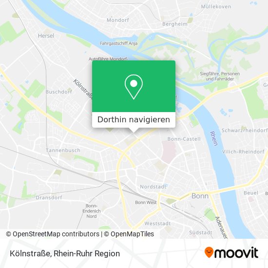 Kölnstraße Karte