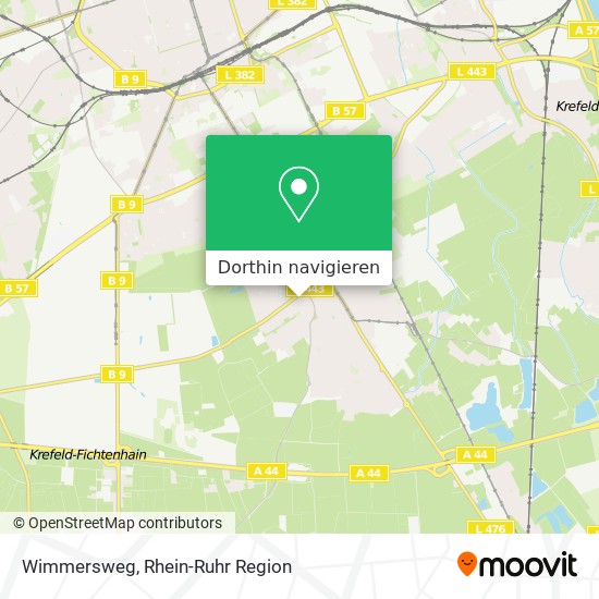 Wimmersweg Karte