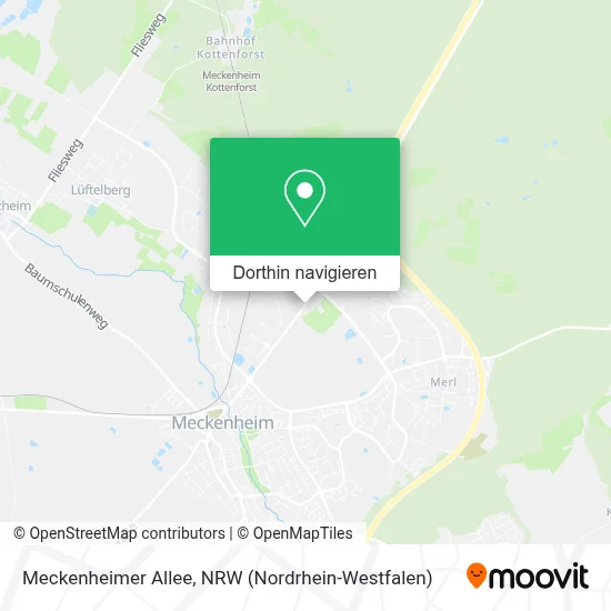 Meckenheimer Allee Karte