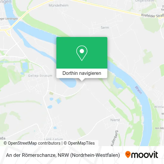 An der Römerschanze Karte