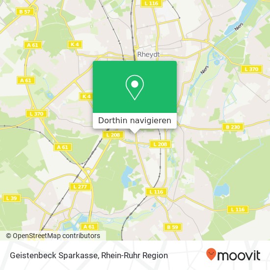 Geistenbeck Sparkasse Karte