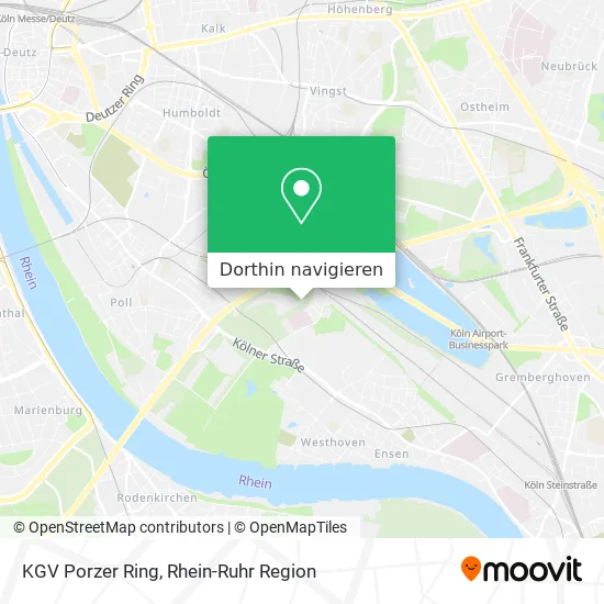 KGV Porzer Ring Karte