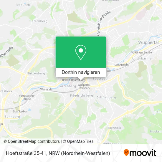 Hoeftstraße 35-41 Karte