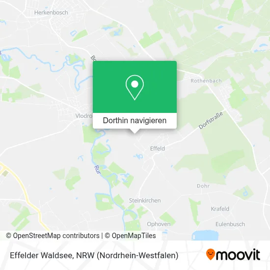Effelder Waldsee Karte
