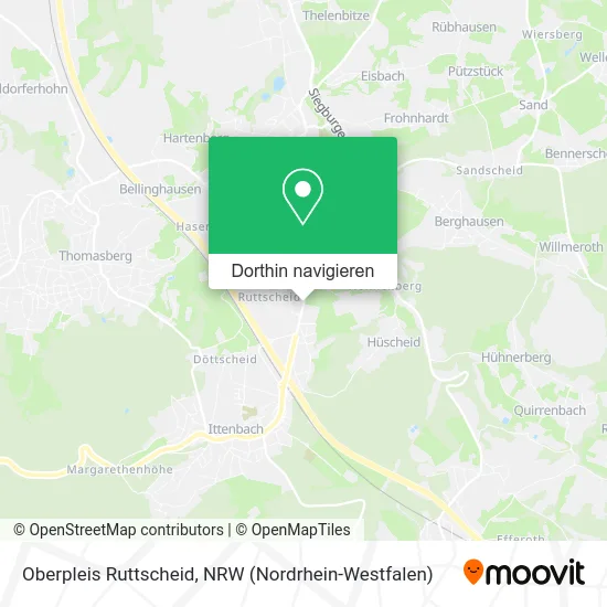 Oberpleis Ruttscheid Karte