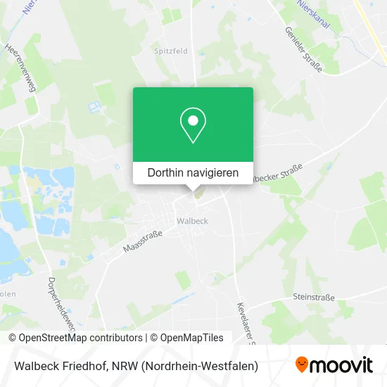 Walbeck Friedhof Karte