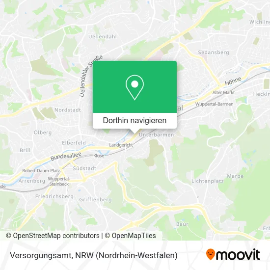 Versorgungsamt Karte