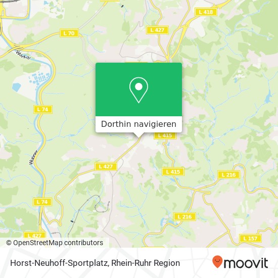 Horst-Neuhoff-Sportplatz Karte