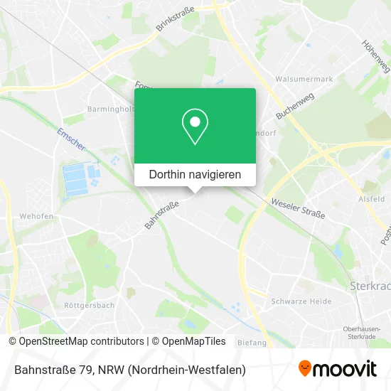 Bahnstraße 79 Karte