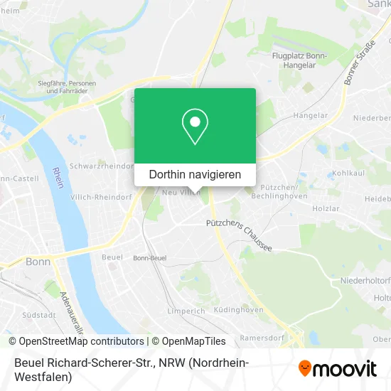 Beuel Richard-Scherer-Str. Karte