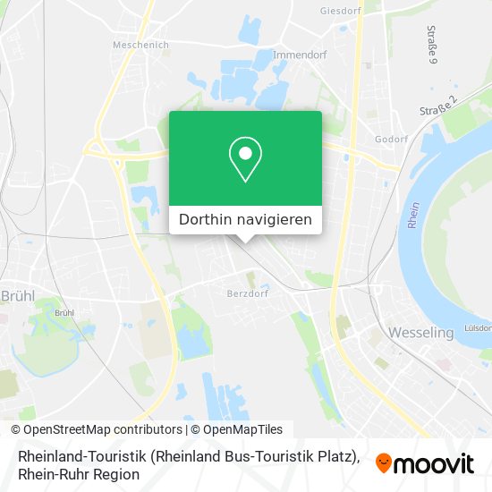 Rheinland-Touristik (Rheinland Bus-Touristik Platz) Karte