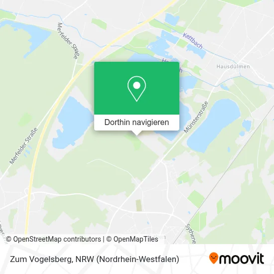 Zum Vogelsberg Karte