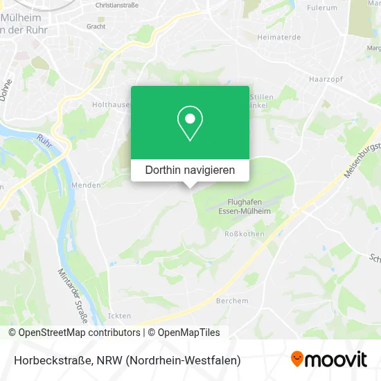 Horbeckstraße Karte