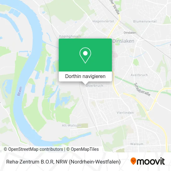 Reha-Zentrum B.O.R Karte