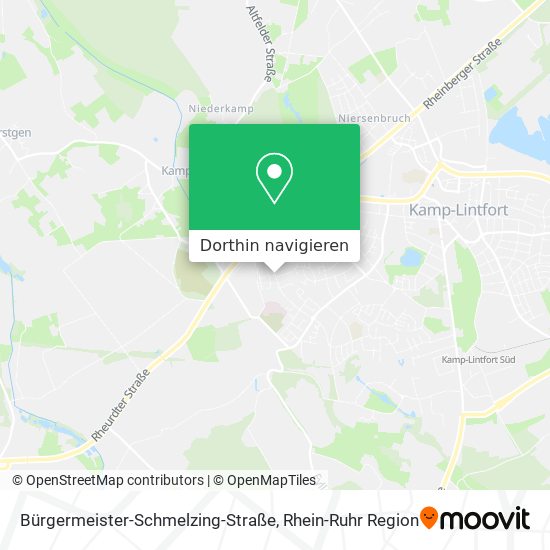 Bürgermeister-Schmelzing-Straße Karte